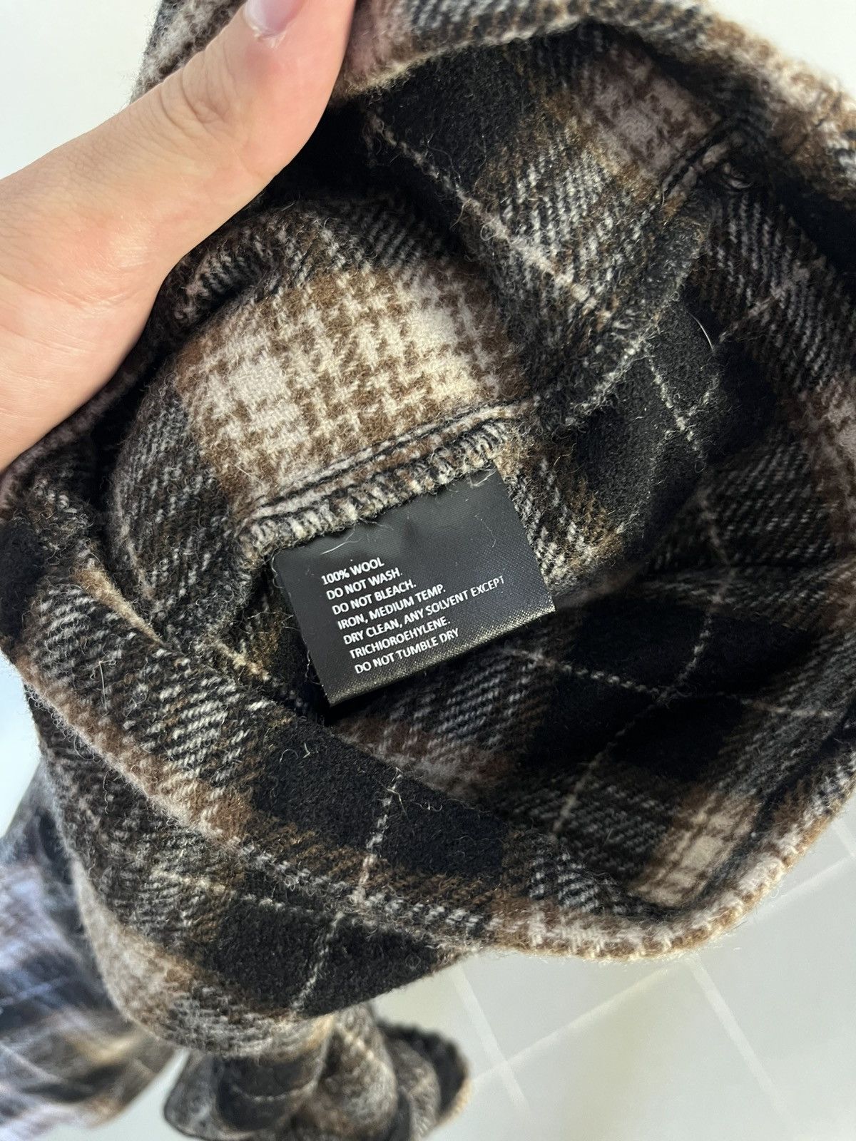 Represent Clo. Represent Clo. Wool Hype Style Plaid Cargo Shorts Size US 30 / EU 46 - 8 Thumbnail