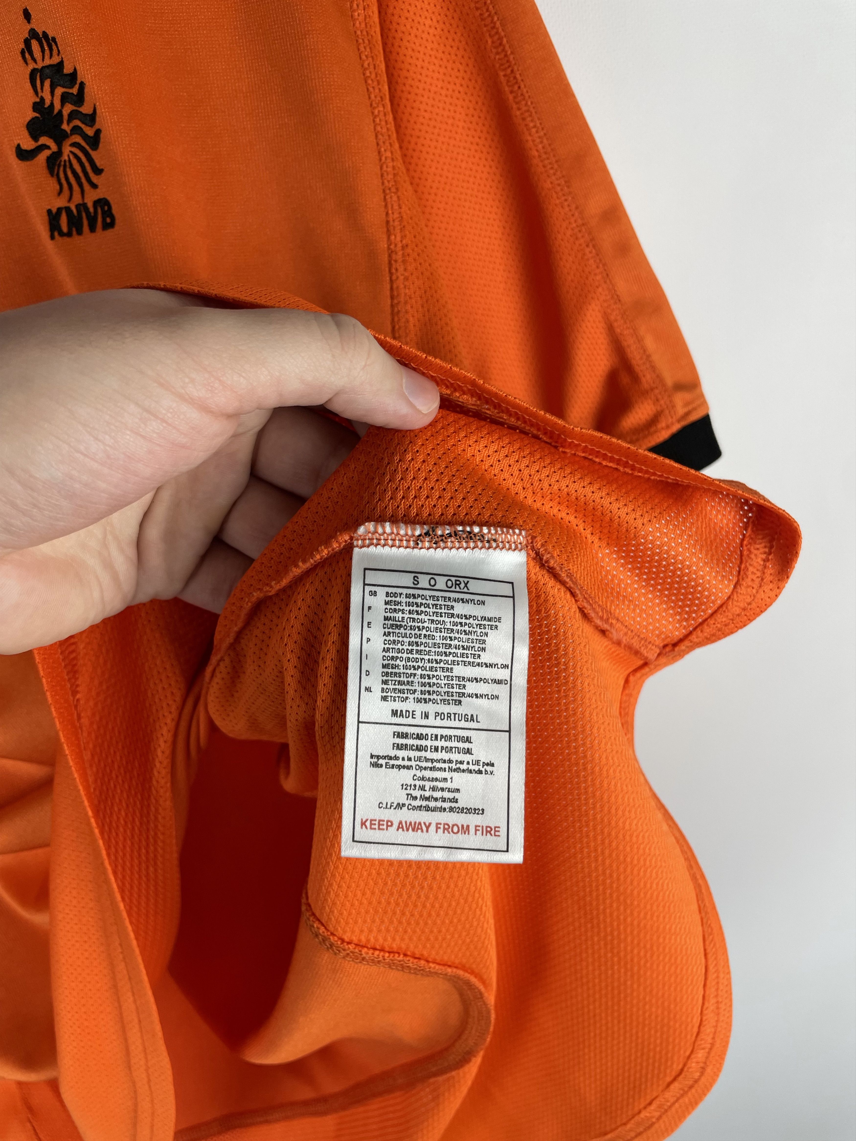 Nike × Vintage Nike KNVB Netherlands Football Soccer Shirt Jersey Size US XXL / EU 58 / 5 - 6 Thumbnail