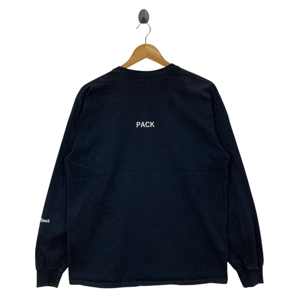 Japanese Brand GRAY WOLFPACK Hunt And Defend Japanese Brand Box Logo Tshirt Size US L / EU 52-54 / 3 - 4 Thumbnail