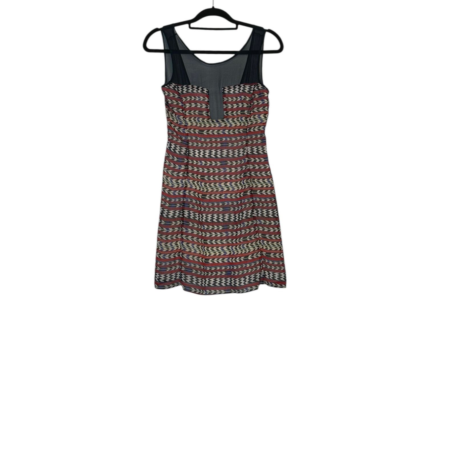 Mara Hoffman Mara Hoffman Red Blue Combo Stripe Mini Dress 0 Size XS / US 0-2 / IT 36-38 - 11 Thumbnail