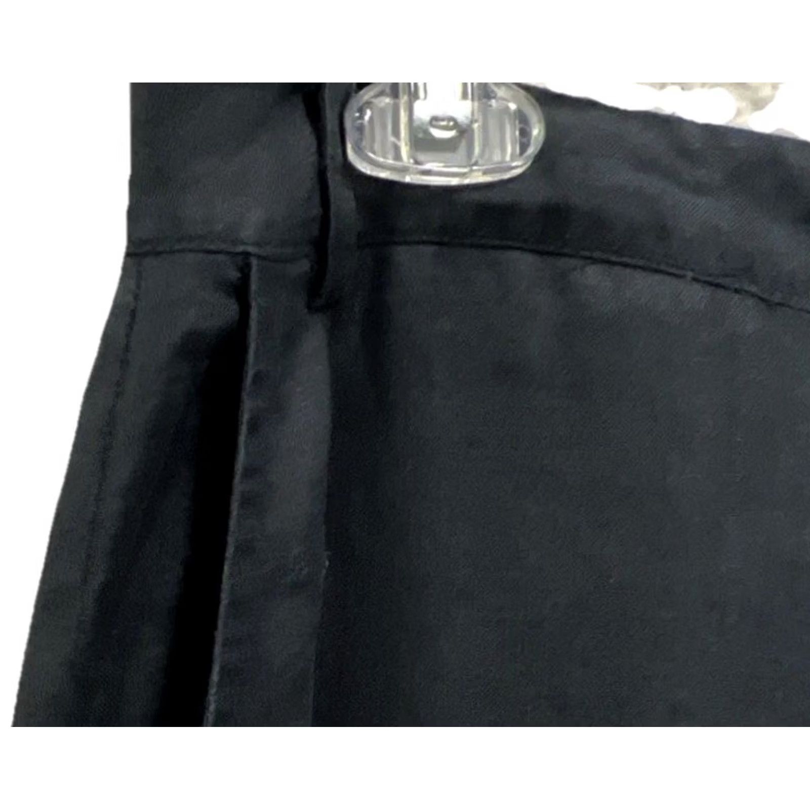 Vintage VINTAGE Casual Corner Linen Pants Women’s 14 Navy Wide Leg Cropped High Rise 80s Ball? (Note: cannot determine due to constraint) Size 36" / US 14 / IT 50 - 6 Thumbnail