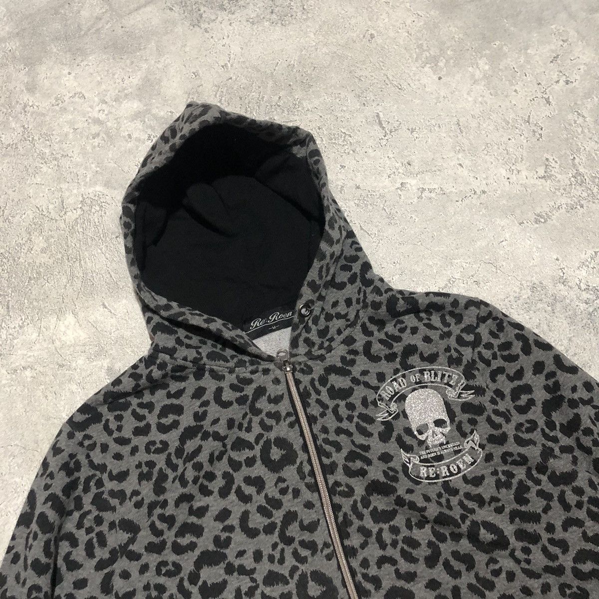 Roen Re Roen Skulls Black Leopard Hoodie Like Mastermind Japan Size US S / EU 44-46 / 1 - 3 Thumbnail