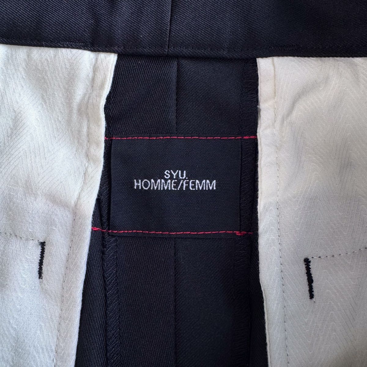 Other SYU/FEMME H21AW-19 BLACK TACK PANTS Size US 28 / EU 44 - 3 Thumbnail