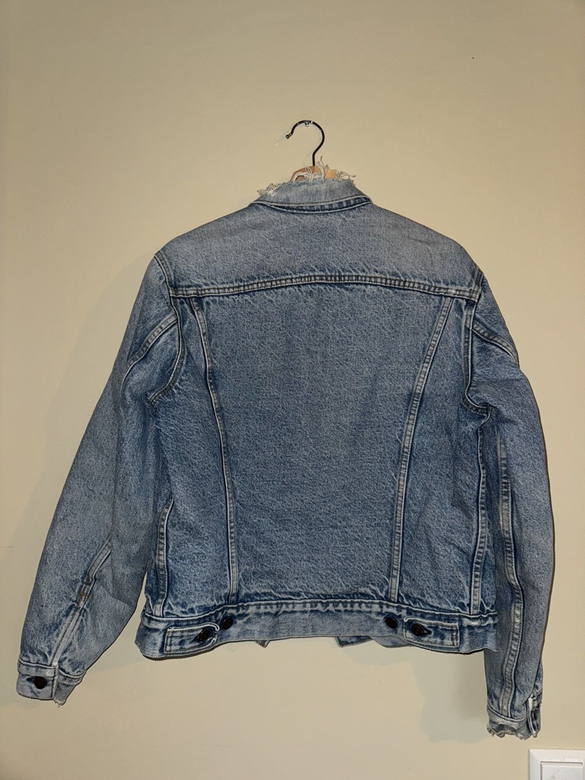 Levi's Vintage Clothing Vintage Levis Trucker Jacket Blanket Lined Denim Size US S / EU 44-46 / 1 - 3 Thumbnail