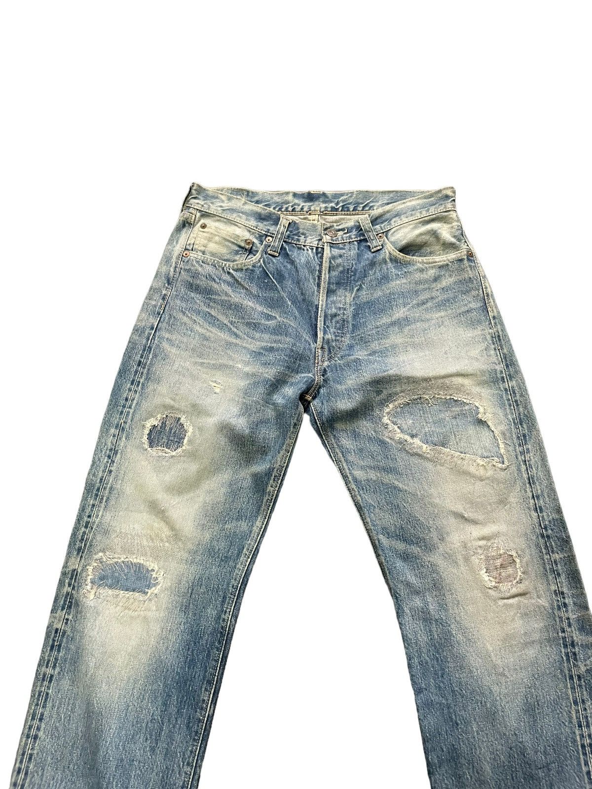 Sugar Cane Vintage Sugar Cane Lot 902 Selvedge Distresed Denim Size US 32 / EU 48 - 5 Thumbnail