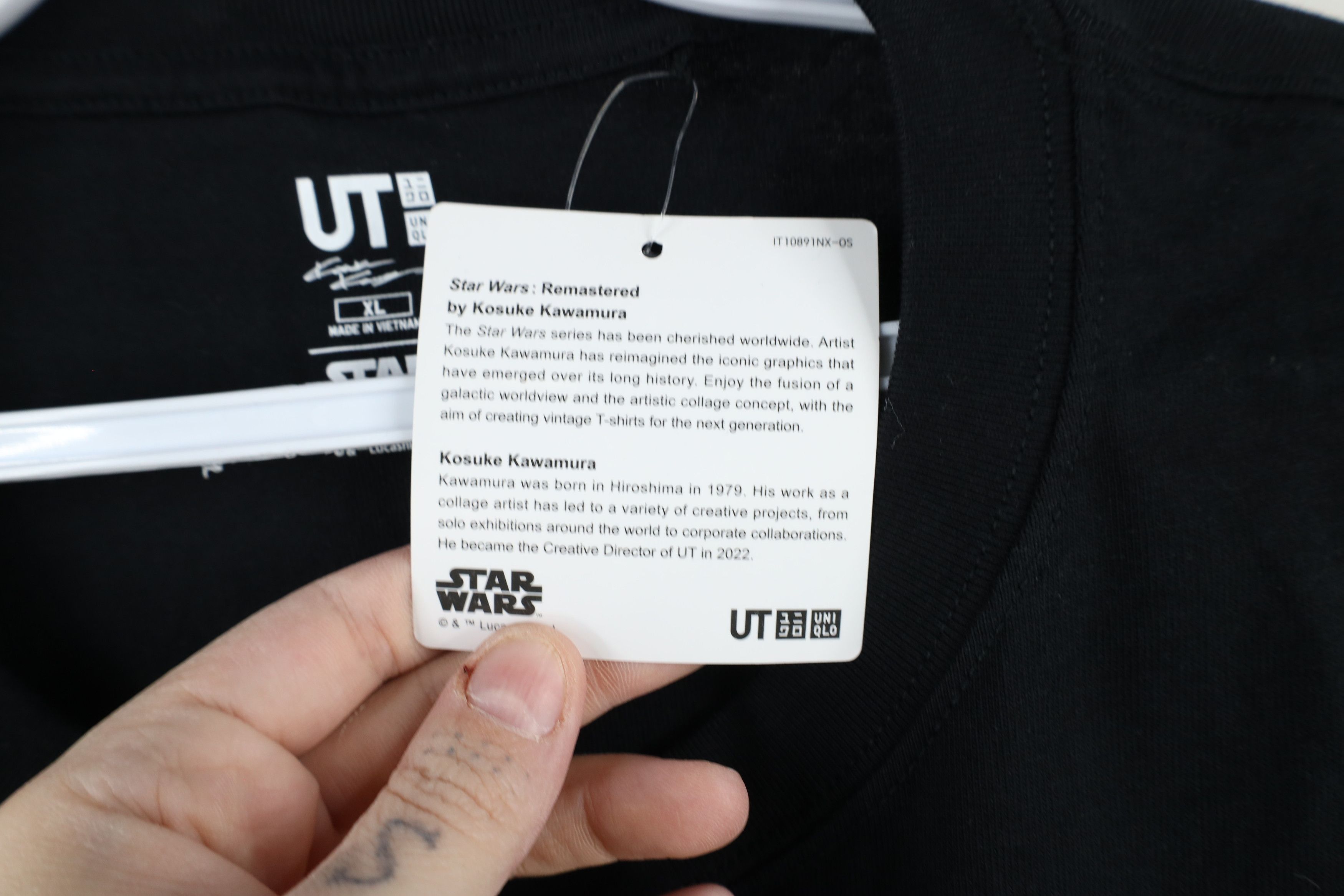 Uniqlo × Vintage New Uniqlo x Star Wars The Empire Strikes Back T-Shirt Size US XL / EU 56 / 4 - 6 Thumbnail