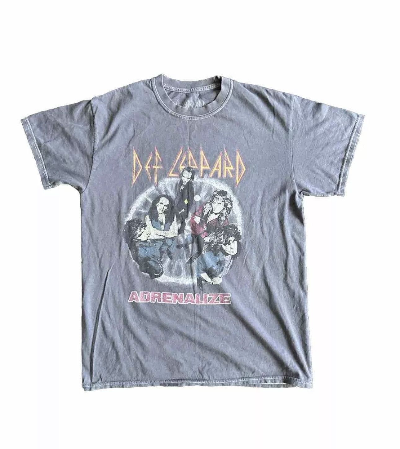 Def Leppard × Vintage Def Leppard Adrenalize T-Shirt Size:Small women’s Size S / US 4 / IT 40 - 1 Thumbnail
