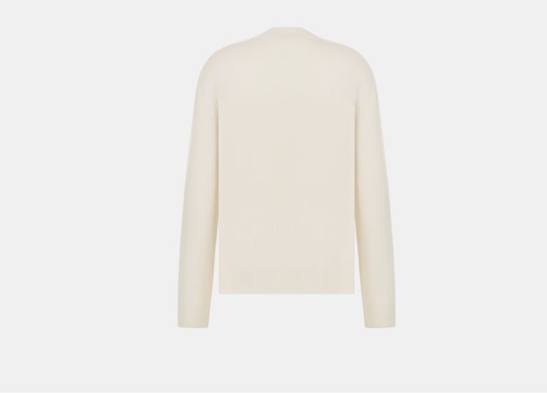 Dior o1w1db11225 483M64 Bobby Sweater in Ecru Size US L / EU 52-54 / 3 - 2 Thumbnail