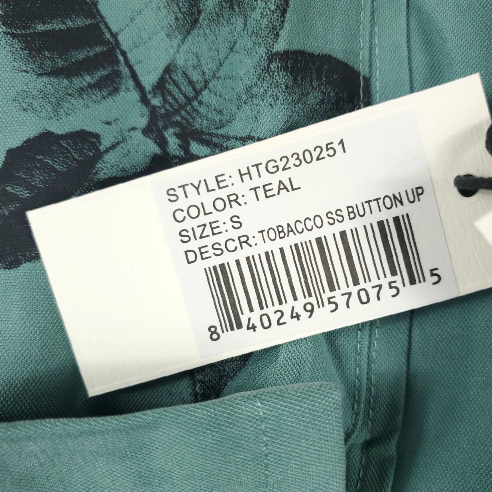 Honor the Gift Honor The Gift Shirt Mens Small Blue Floral Button Up Short Sleeve Size US S / EU 44-46 / 1 - 6 Thumbnail
