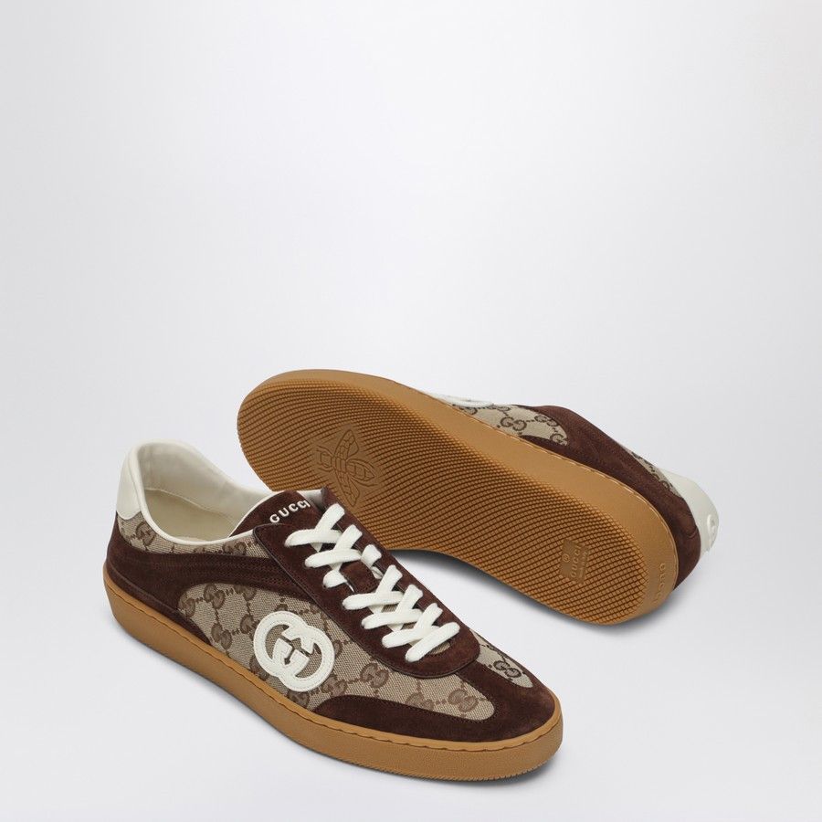 Gucci o1d2blof0525 Suede Leather Sneakers in Multicolor Size US 7 / EU 40 - 5 Thumbnail