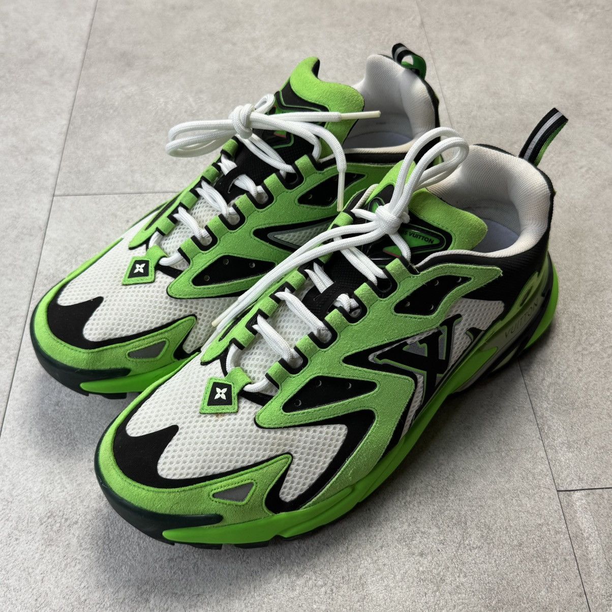 Louis Vuitton Louis Vuitton Runners Tactic Green sneakers miami Art Basel Size US 7 / EU 40 - 1 Thumbnail