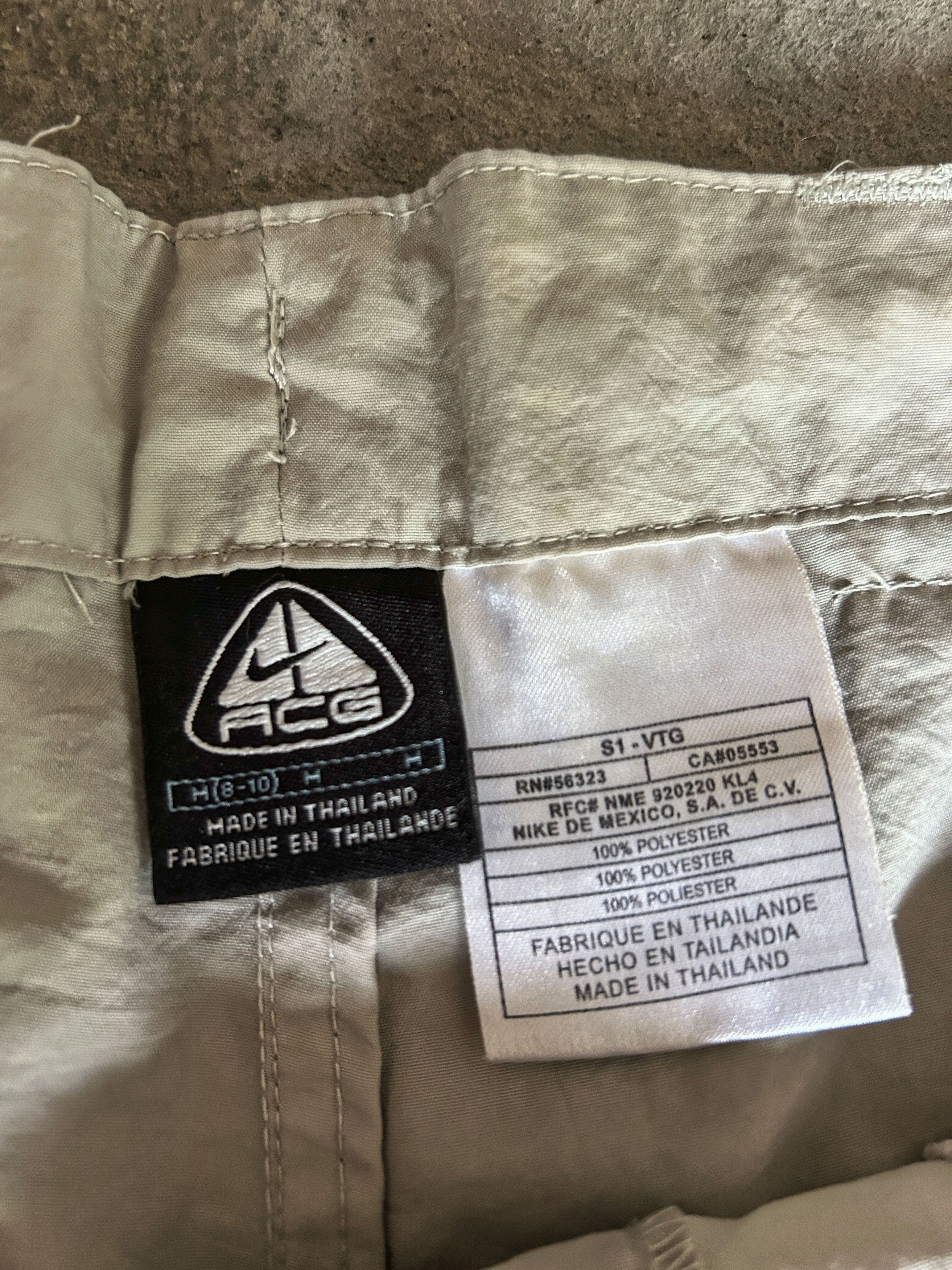Nike Vintage Streetwear Transformers Nike ACG Cargo Pants 90s Size US 32 / EU 48 - 10 Thumbnail