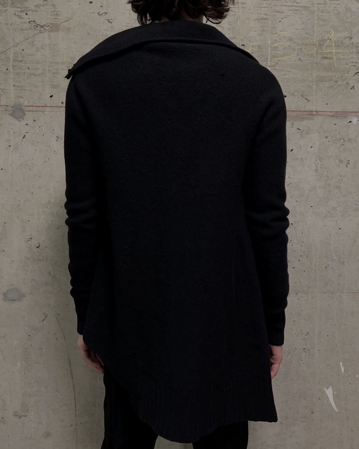 MD75 MD75 Cowl Neck Asymmetrical Zip Up Hoodie Size US S / EU 44-46 / 1 - 3 Thumbnail