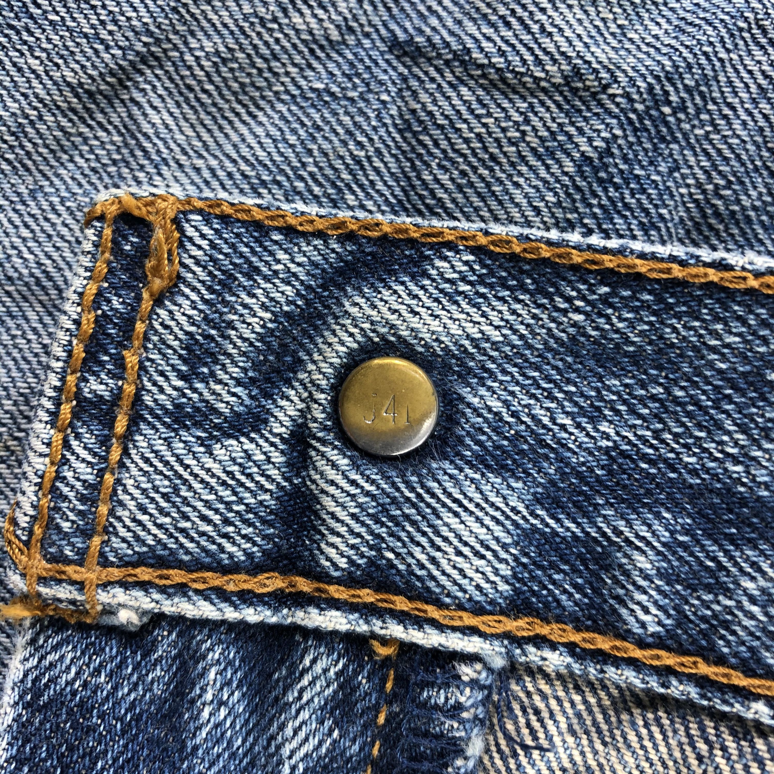 Levi's Vintage Levi's 503 Jeans Distress Faded Blue Denim KJ1457 Size US 31 - 9 Thumbnail