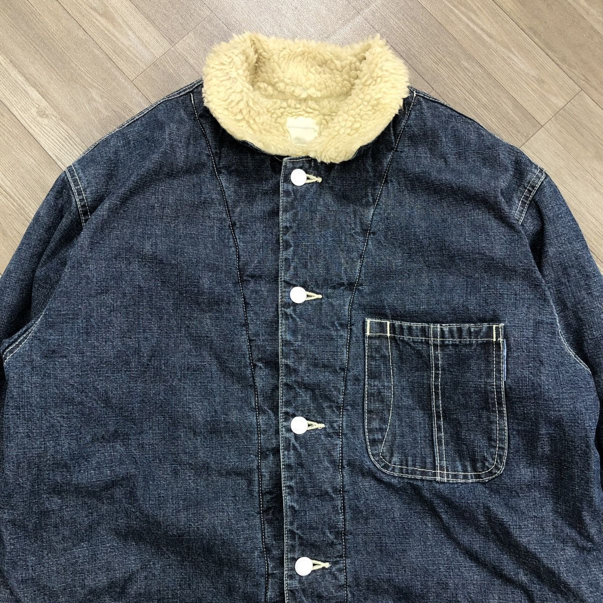 GOODENOUGH × Japanese Brand Vintage Goodenough Inner Sherpa Chore Jacket Size US L / EU 52-54 / 3 - 2 Thumbnail