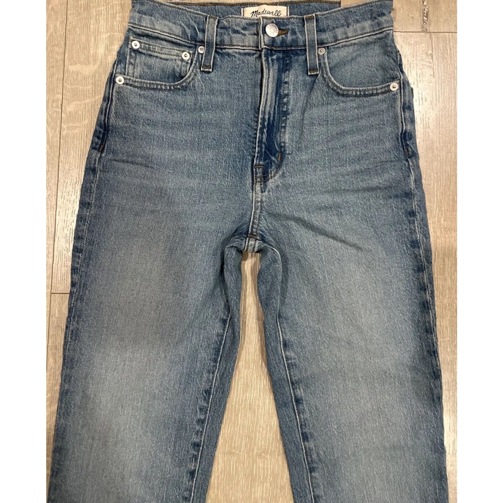Madewell Madewell The Perfect Vintage Jean in Ainsworth Wash Size 23 New NWT Women’s Size 40" / US 18 - 4 Thumbnail