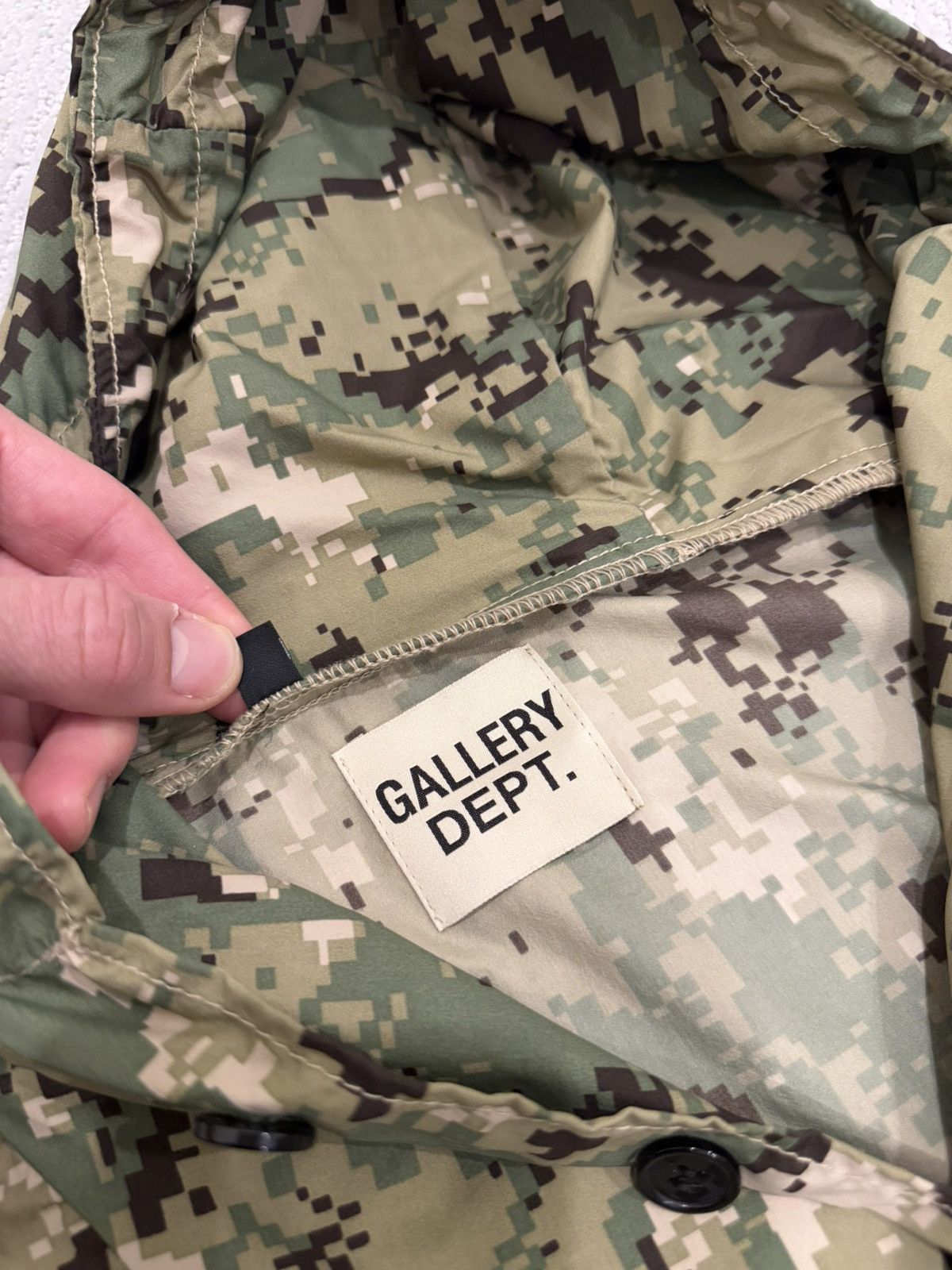 Gallery Dept. Gallery Dept. Digital Camo Anorak Size US L / EU 52-54 / 3 - 4 Thumbnail