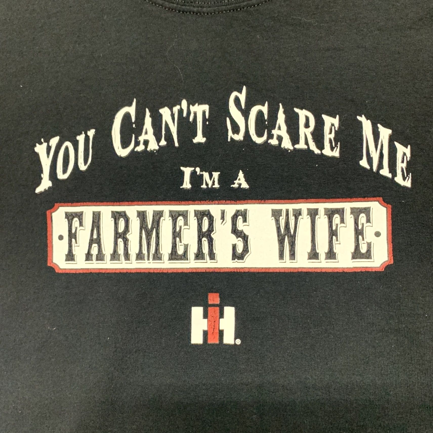 Vintage IH Farmer's Wife T Shirt International Harvester Womens T-Shirt Black Medium Size M / US 6-8 / IT 42-44 - 7 Thumbnail