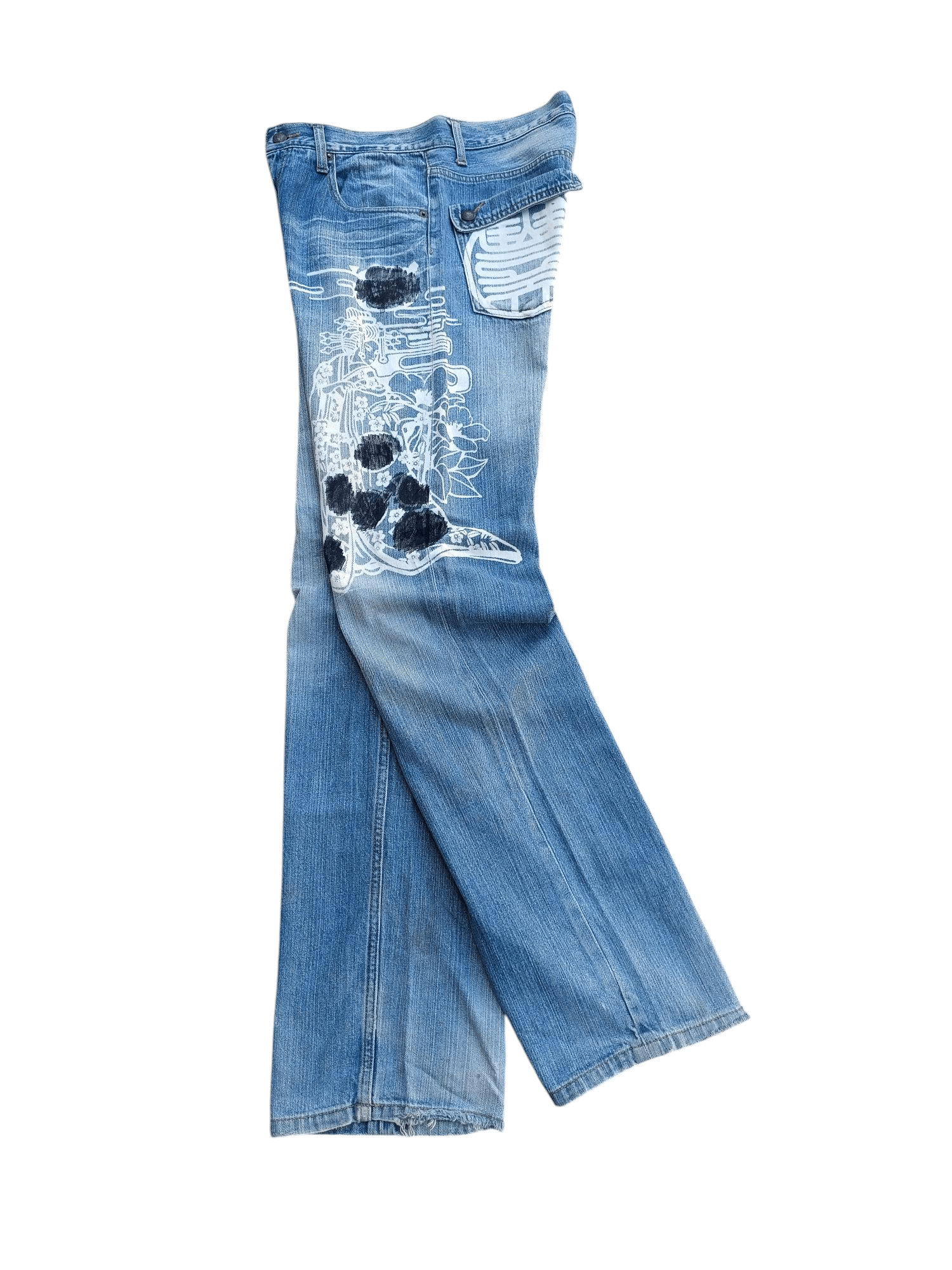 Japanese Brand Toyoten Shoten Japanese Brand Rare Design Jeans E273 Size US 30 / EU 46 - 4 Thumbnail