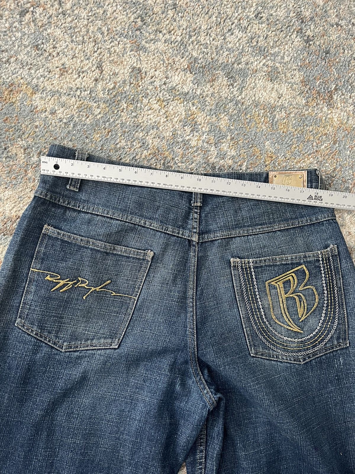 Vintage VTG Ruff Rydas Jeans Y2K 38x30 Size US 38 / EU 54 - 10 Thumbnail