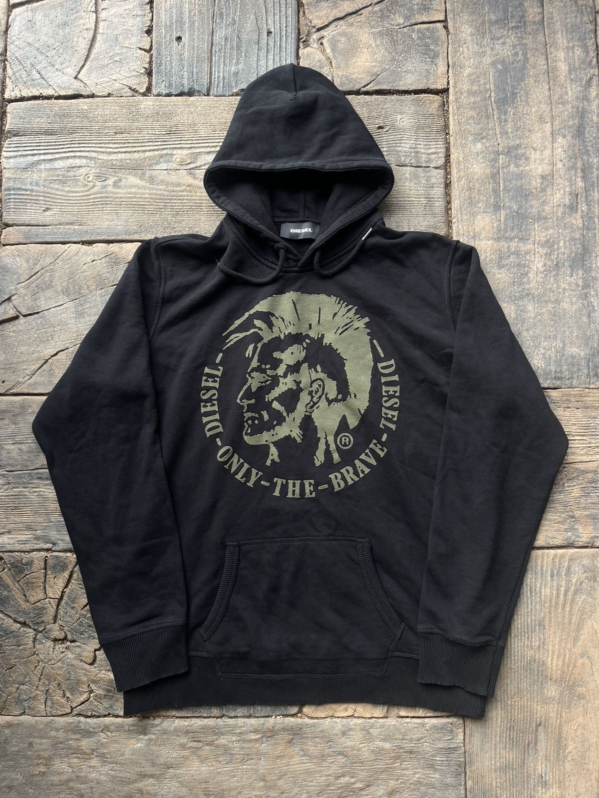 Diesel Diesel Hoodie L Affliction Avant Garde Big Logo Size US L / EU 52-54 / 3 - 1 Thumbnail