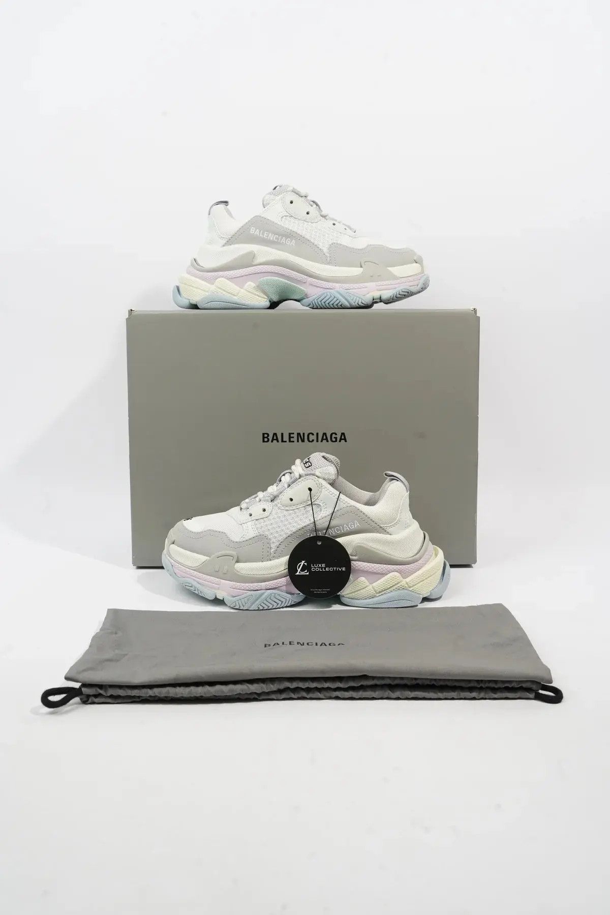 Balenciaga o1bcso1str1224 Triple S Sneakers in Multicolor Size US 12 / IT 42 - 9 Thumbnail