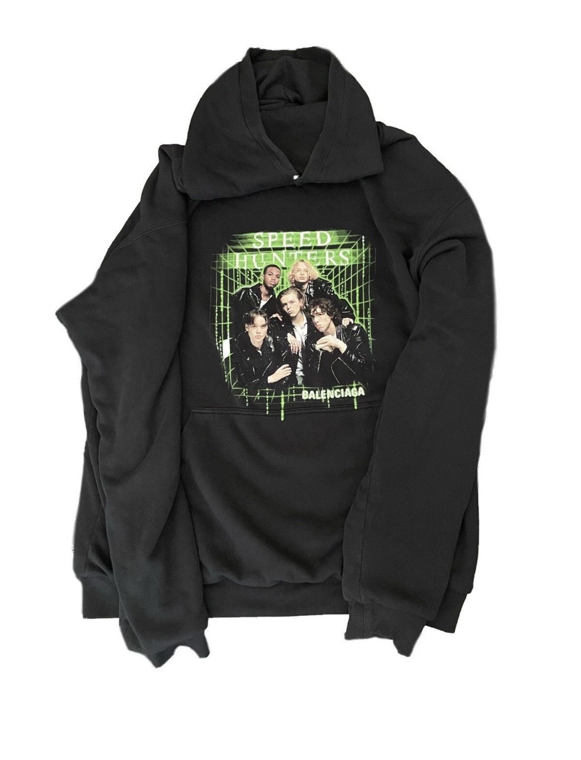 Balenciaga Balenciaga Speed Hunters Hoodie Size L Black Size US L / EU 52-54 / 3 - 1 Thumbnail