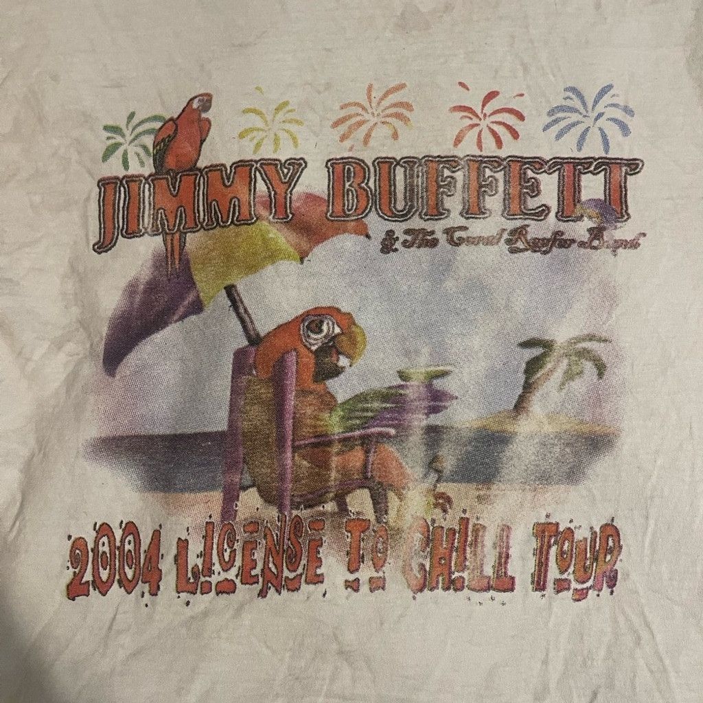 Other Vintage Jimmy buffet 2004 tour shirt size M Size US XL / EU 56 / 4 - 3 Thumbnail