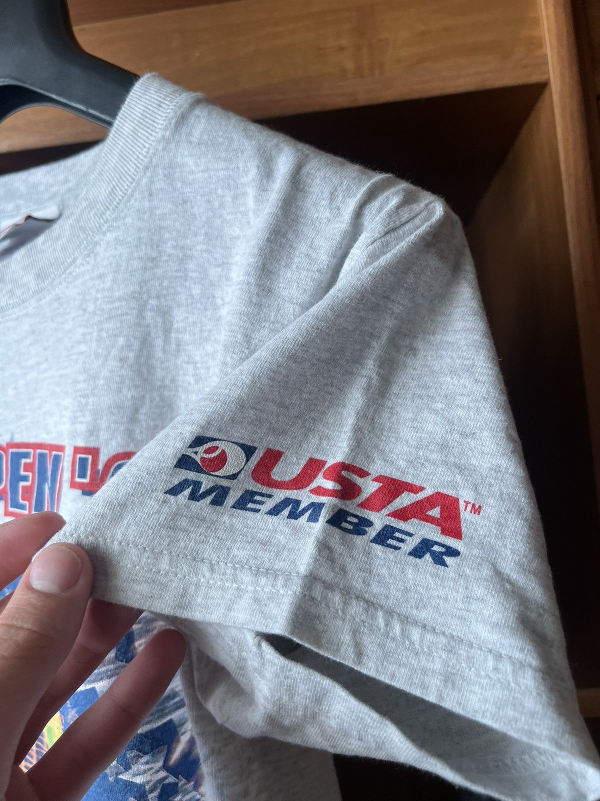 Band Tees US open 1999 USTA TENNIS RAFAEL NADALL Size US S / EU 44-46 / 1 - 4 Thumbnail