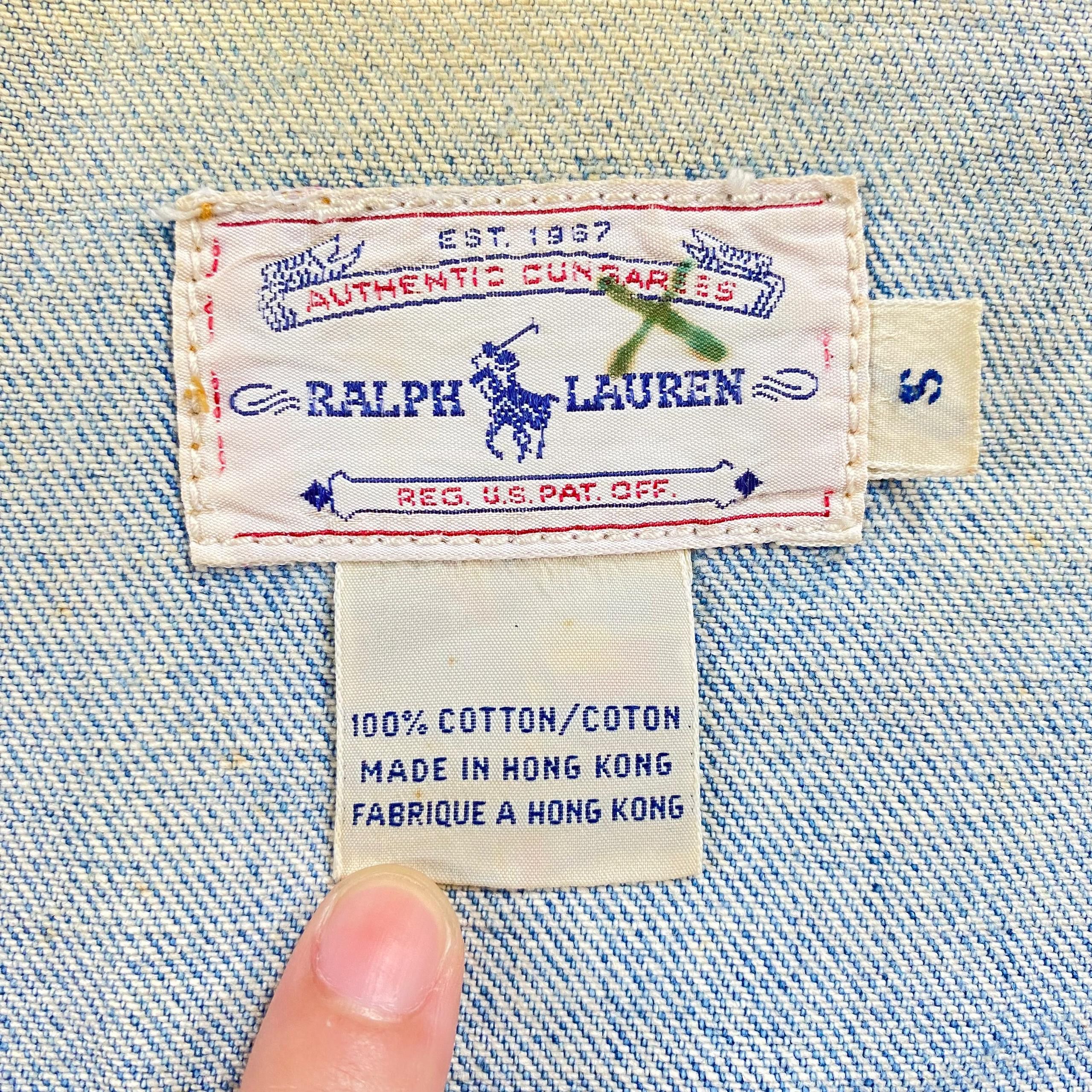 Polo Ralph Lauren Vintage 90s Polo Ralph Lauren Denim Jacket Size US L / EU 52-54 / 3 - 9 Thumbnail