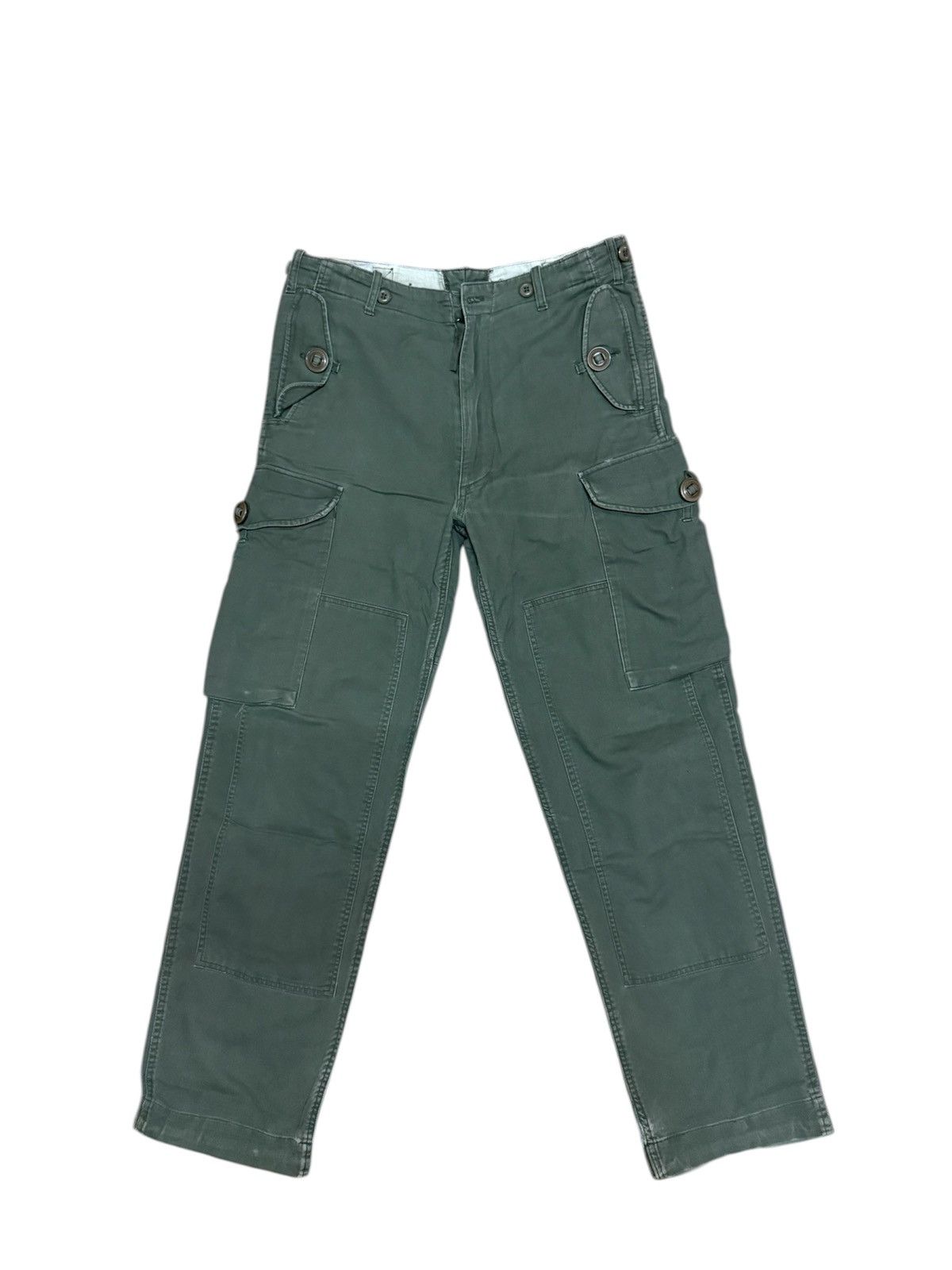 Vintage Vintage Japanese Brand Military Style Cargo Pants Streetwear Size US 30 / EU 46 - 1 Thumbnail