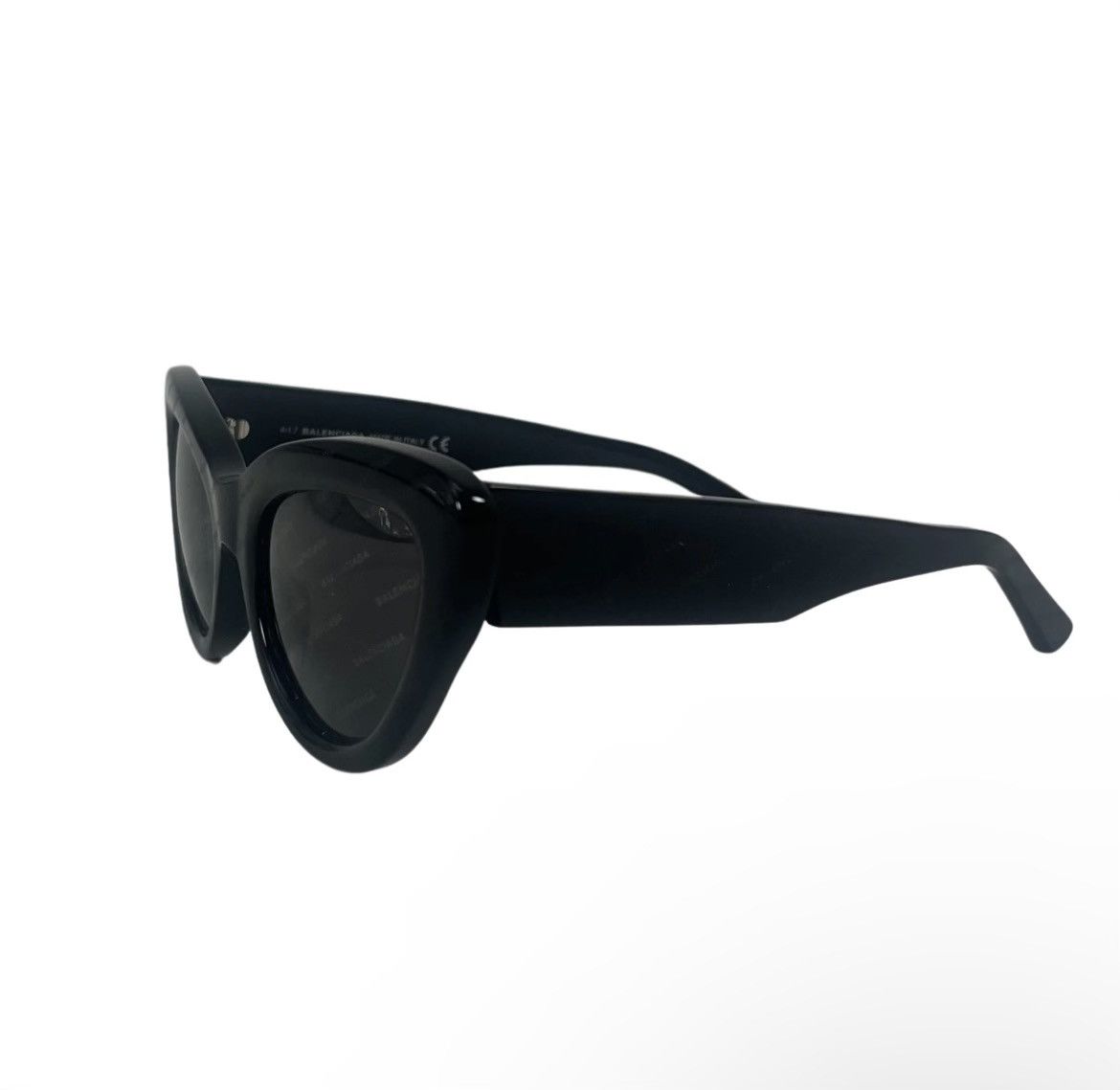 Balenciaga Balenciaga Logomania Cat Eye Sunglasses Size ONE SIZE - 2 Thumbnail
