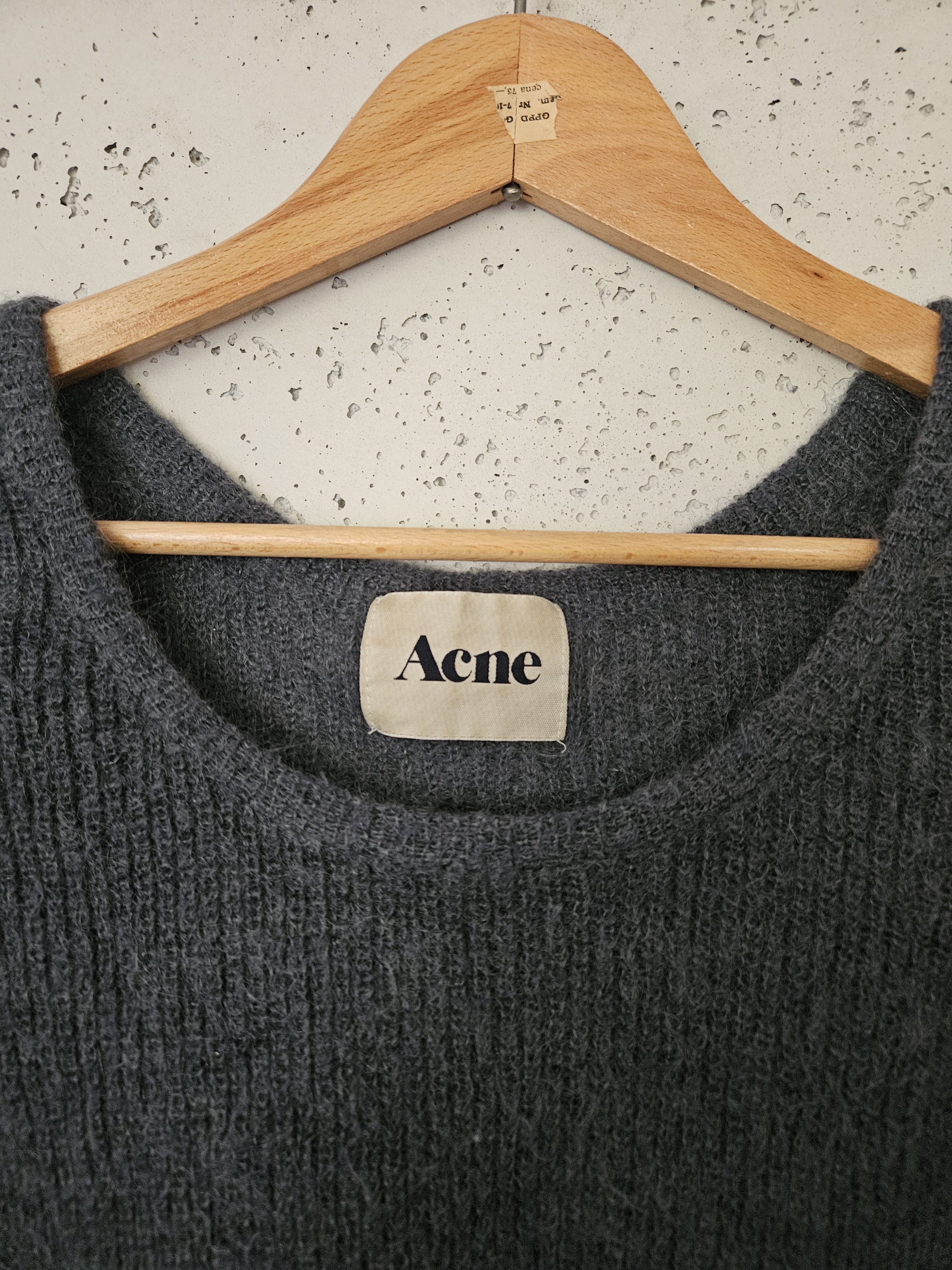 Acne Studios grey antracite Acne Studios mohair knitwear Size XS / US 0-2 / IT 36-38 - 2 Thumbnail