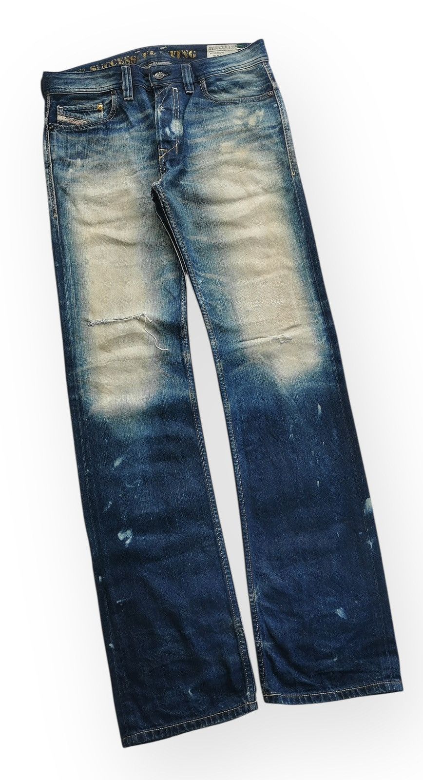 Diesel Vintage diesel safado rusty mudwash denim jeans ♦️ Size US 30 / EU 46 - 4 Thumbnail