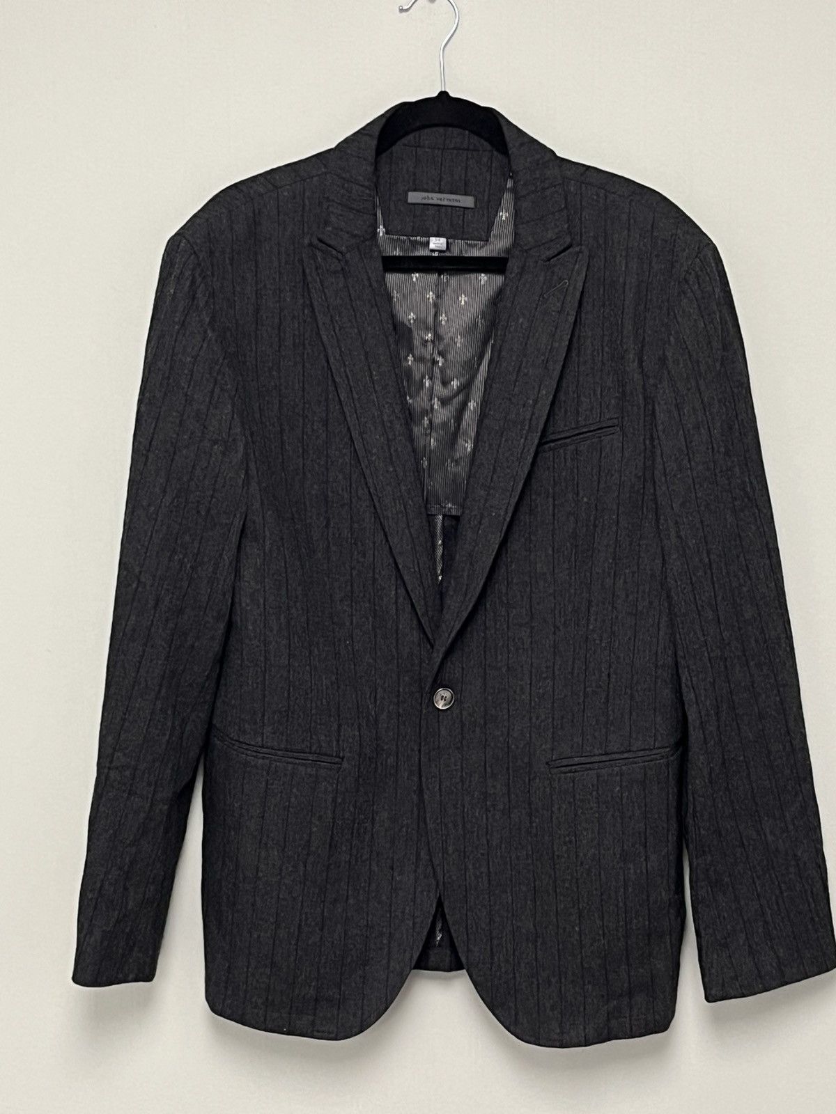 John Varvatos Pinstripe Jacket. Size EU 54 USA 44 Size US L / EU 52-54 / 3 - 5 Thumbnail