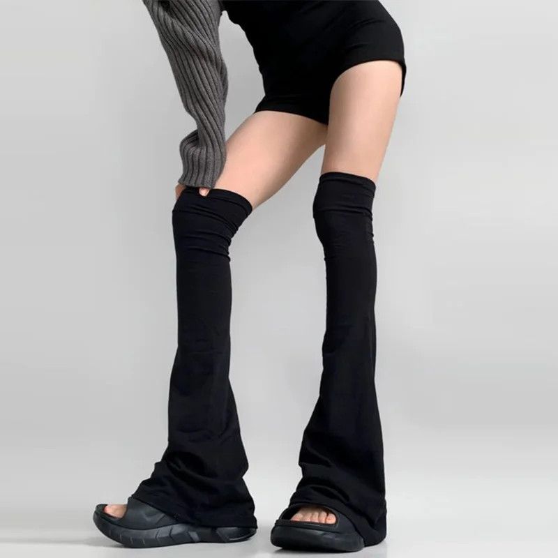 Japanese Brand × Vintage Elasticity Slimming Knee Socks Size ONE SIZE - 5 Thumbnail