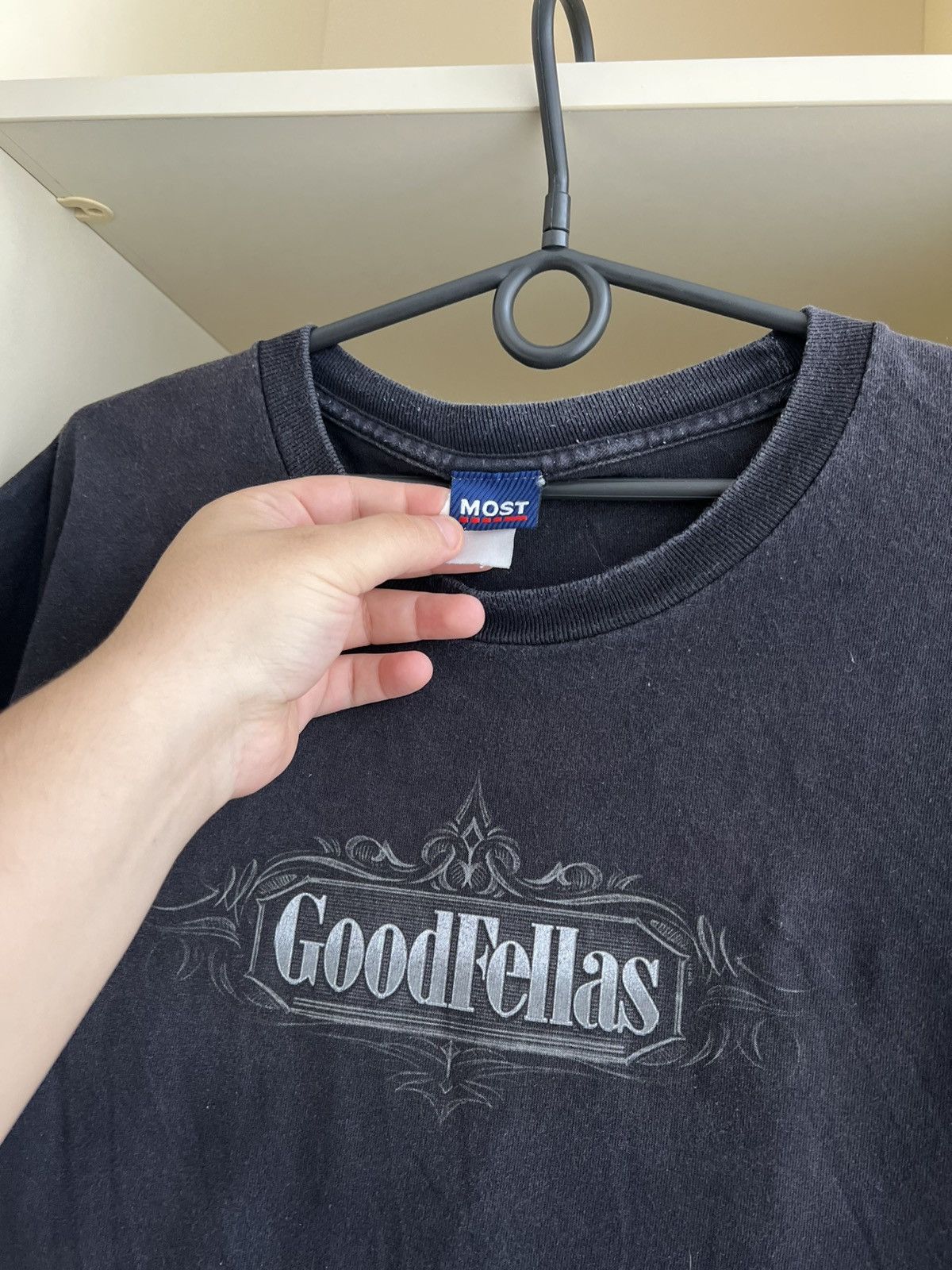 Vintage Vintage Good Fellas T-Shirt Movie Warner Bros Size US XL / EU 56 / 4 - 11 Thumbnail