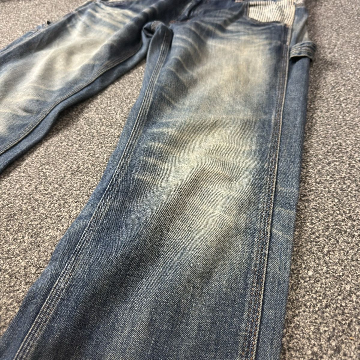 14th Addiction Japanese Vintage 90s HR Market Dungaree Pants Streetwear Size US 32 / EU 48 - 6 Thumbnail