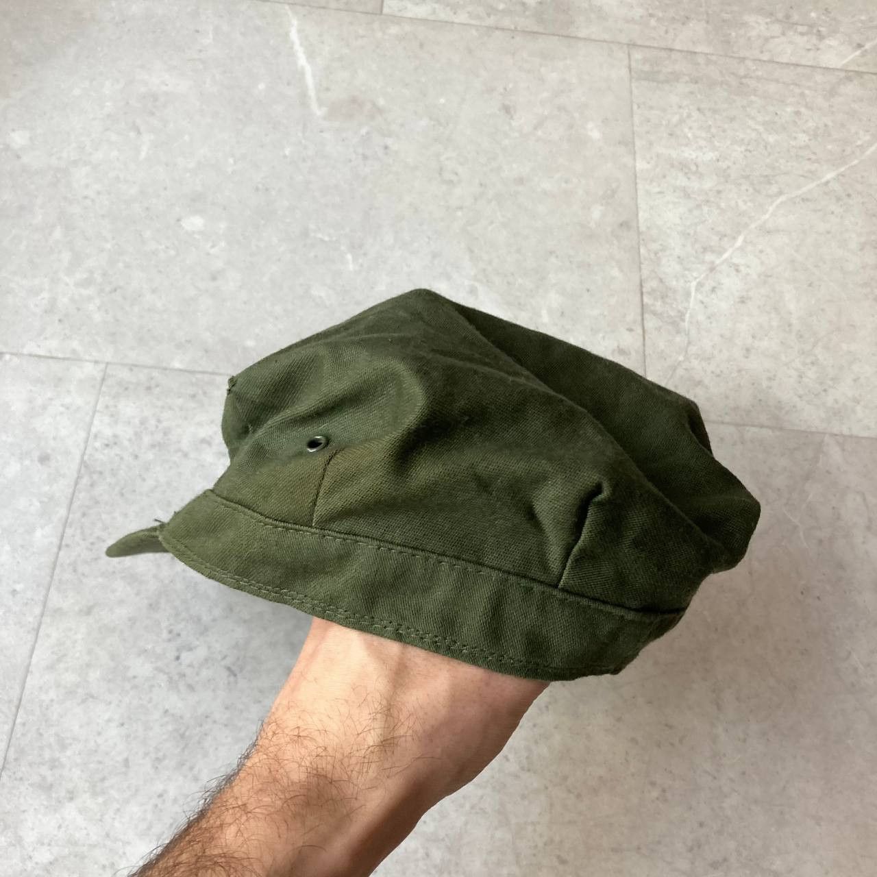 Vintage Vintage 80s Military Utility Cap USA NATO Size XL Size ONE SIZE - 7 Thumbnail