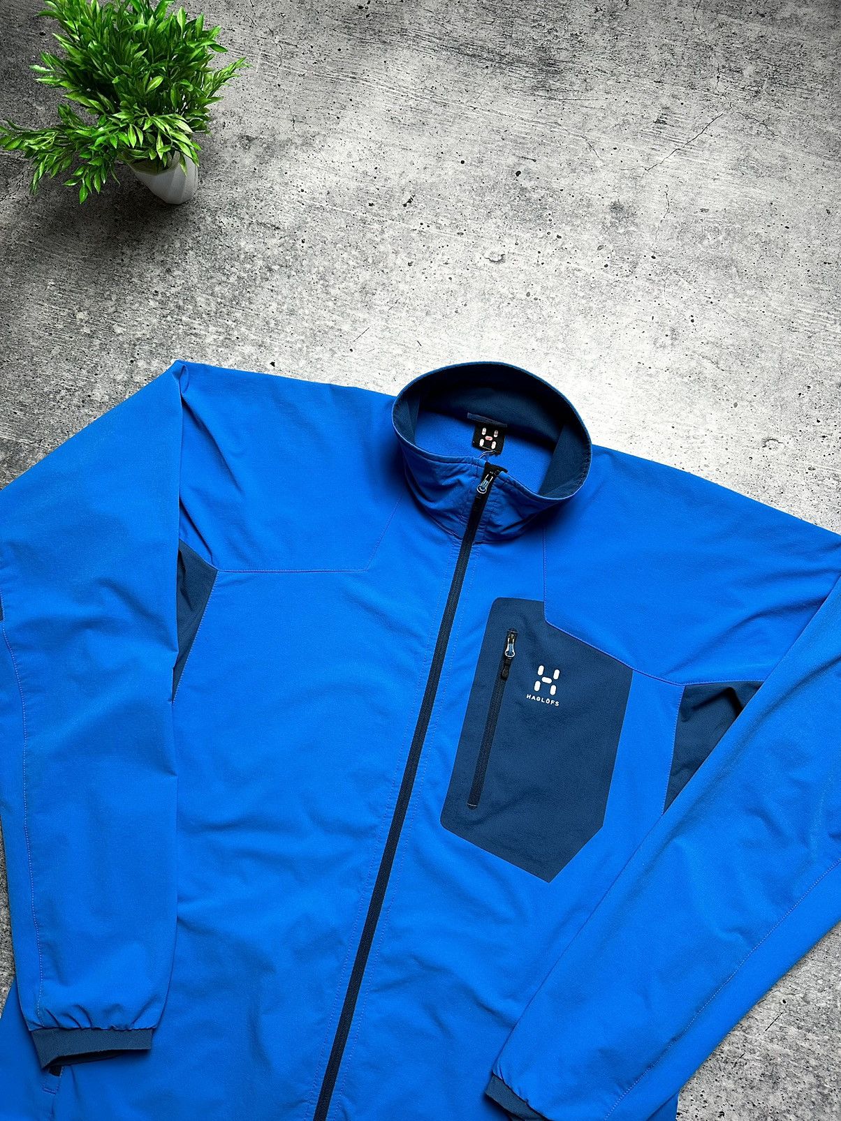 Haglofs Vintage Haglofs Softshell Shell Outdoor Rain Ski Jacket Size US XL / EU 56 / 4 - 3 Thumbnail