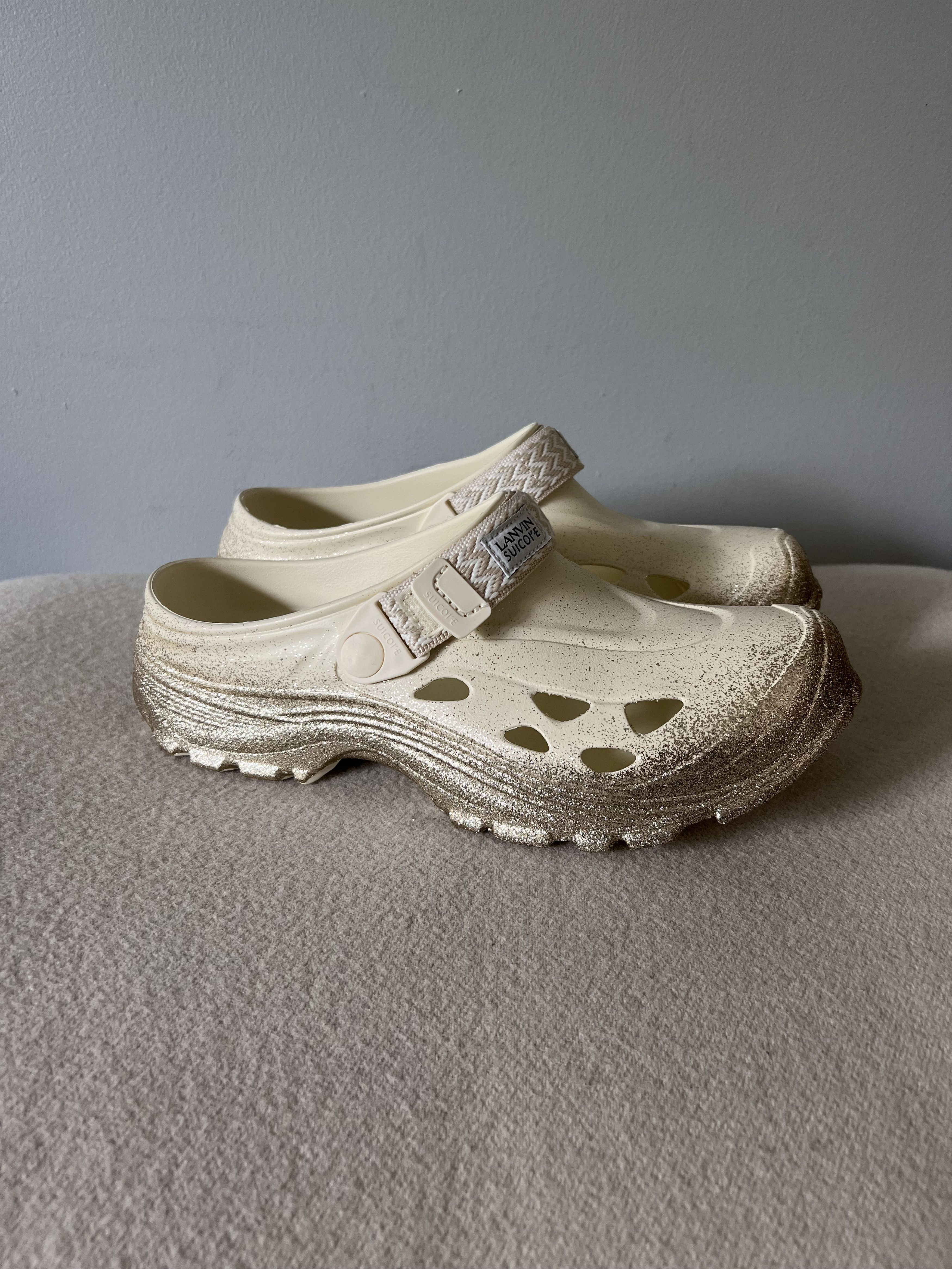 Lanvin × Suicoke Lanvin Suicoke Mok Curb Sandals in White Size US 11 / EU 44 - 1 Thumbnail