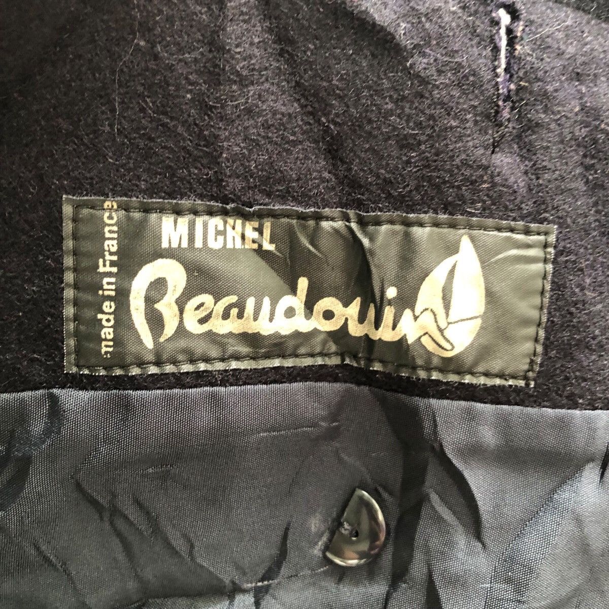 Vintage Michel Beaudouin Black Vintage Duffle Coat Size M Size US M / EU 48-50 / 2 - 10 Thumbnail