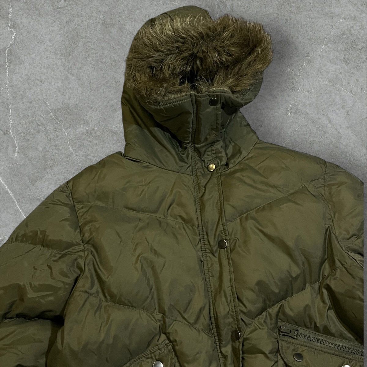 Other CRAZY style Y2K Faux Fur hood bomber jacket Size US M / EU 48-50 / 2 - 6 Thumbnail