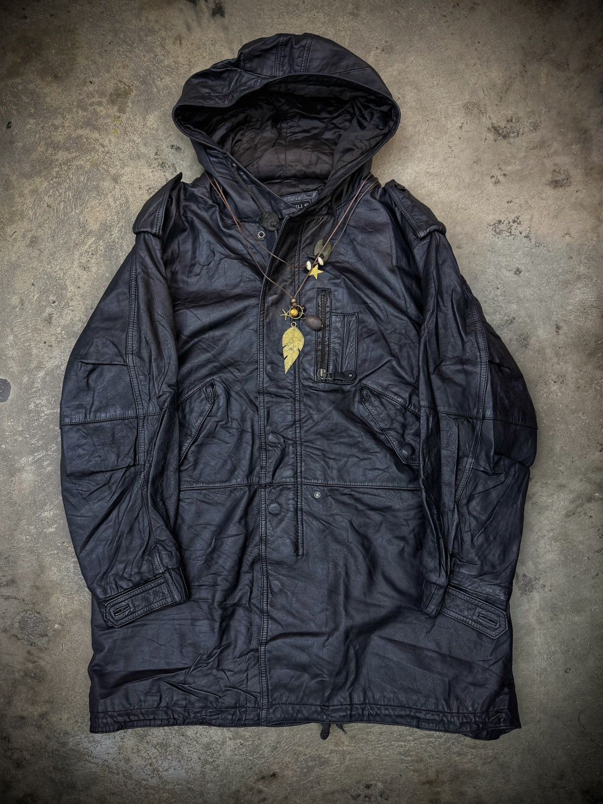 Isamu Katayama Backlash isamu katayama backlash style leather coat jacket Size US L / EU 52-54 / 3 - 1 Thumbnail