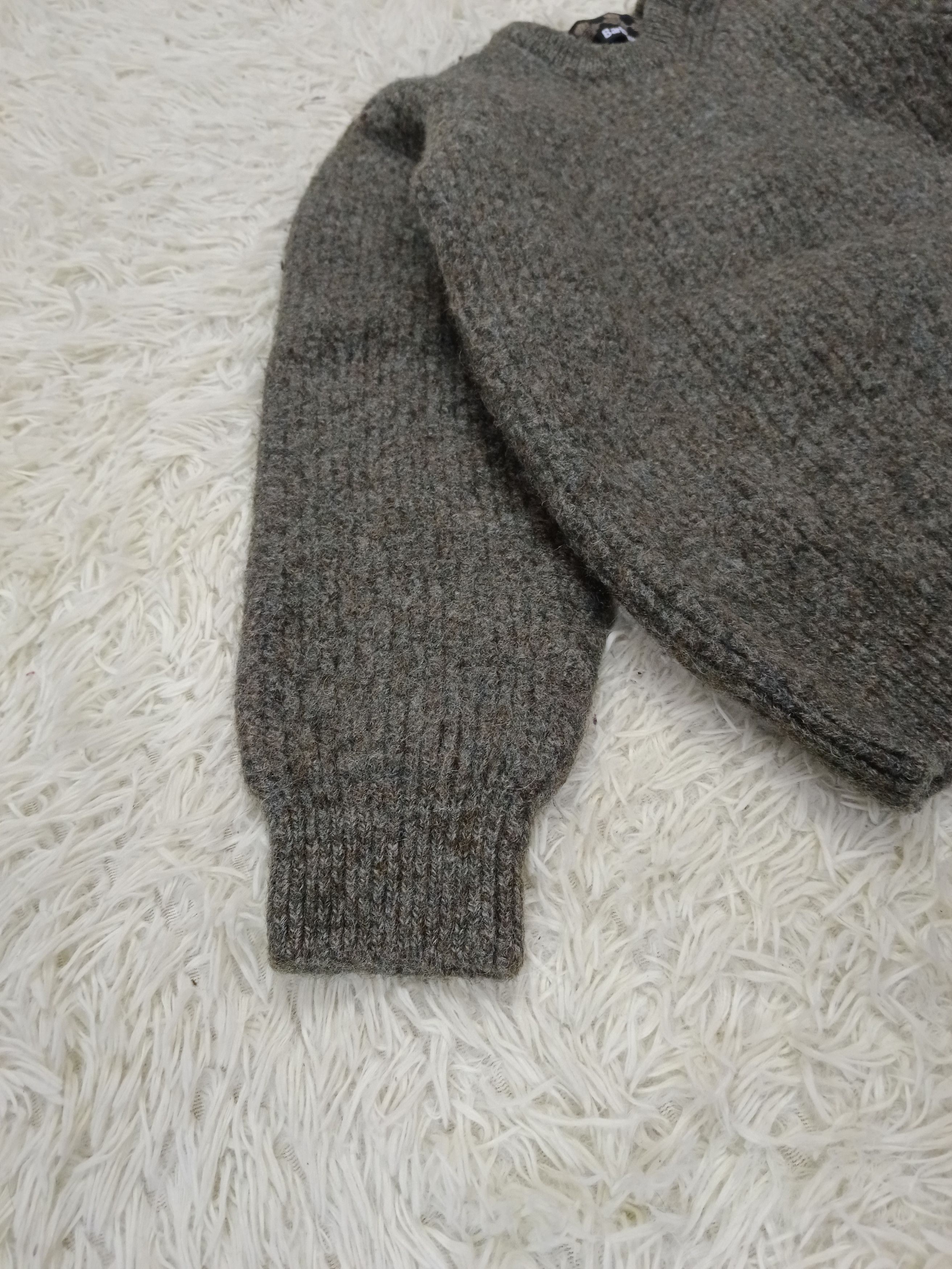 Barbour BARBOUR PURE WOOL CREW NECK SWEATER Size M / US 6-8 / IT 42-44 - 4 Thumbnail