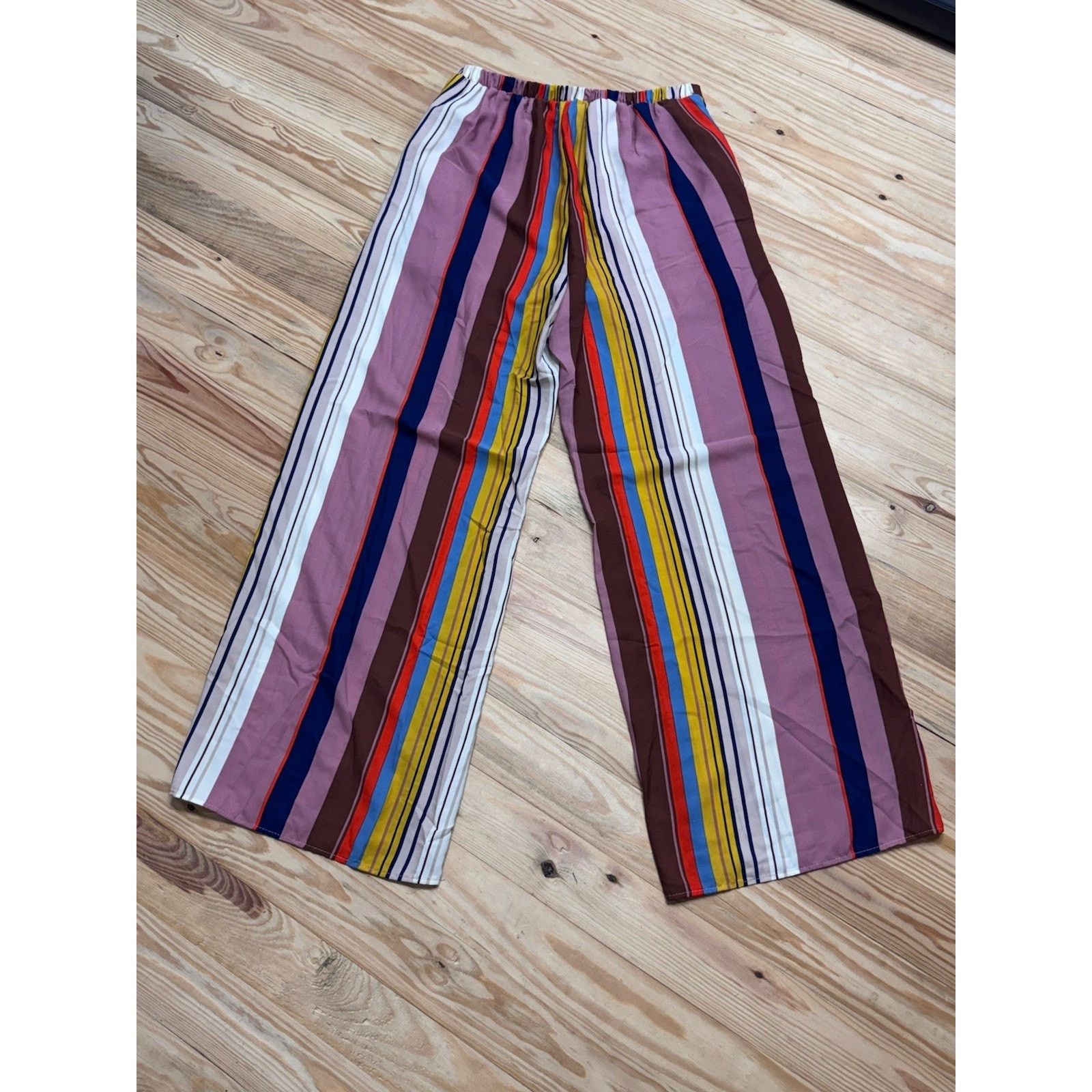 Other Peach Love CA Wide Leg Colorful Size L USA Size 30" / US 8 / IT 44 - 3 Thumbnail