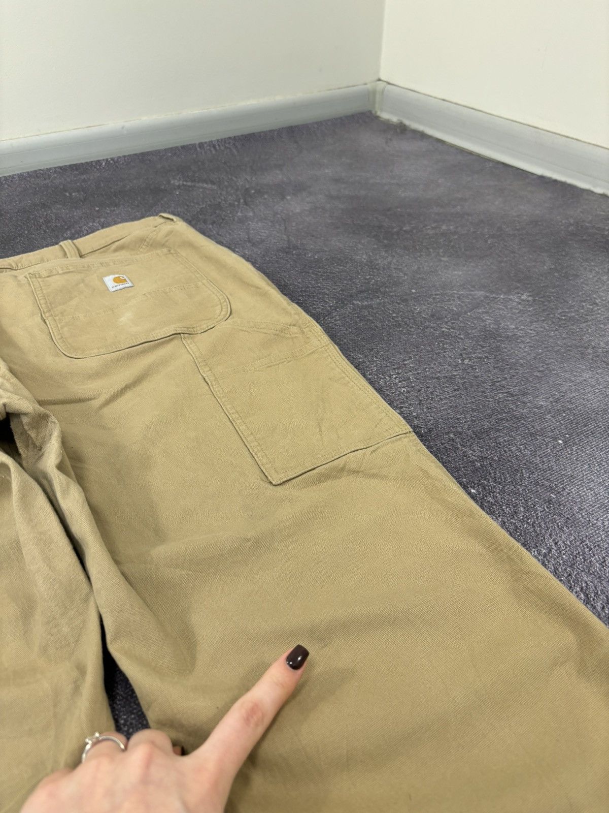 Carhartt Vintage Carhartt Rugged Flex Relaxed Fit Canvas Work Pants Size US 44 / EU 60 - 6 Thumbnail
