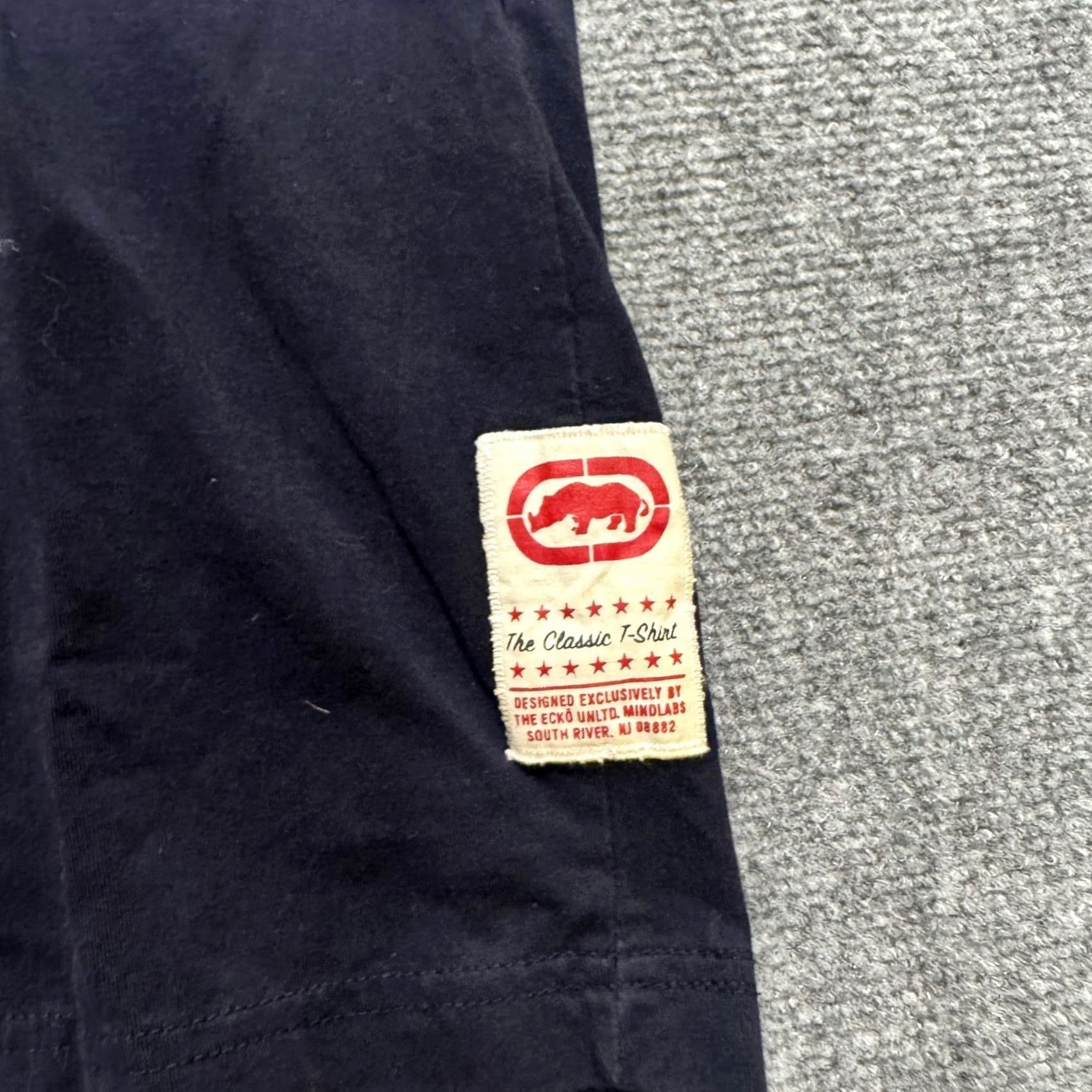 Vintage VINTAGE Echo Unltd T-shirt Men's 2XL Black Red Y2K Grunge Skater Surfer Shirt Mens Size US XXL / EU 58 / 5 - 5 Thumbnail