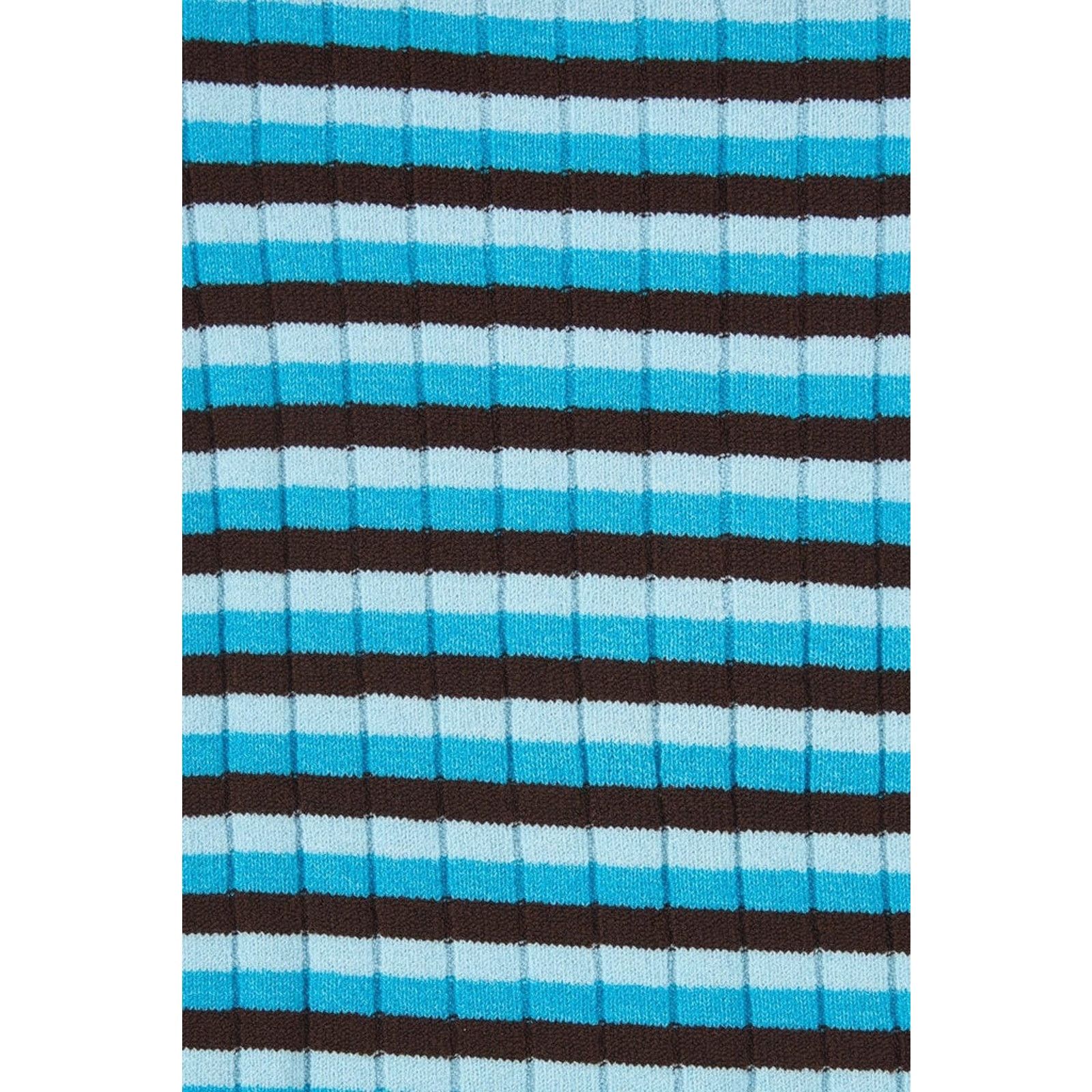FAITHFULL NWT Faithfull the Brand Ribbed Knit Skirt Sz. 2 [XS] Blue Size XS / US 0-2 / IT 36-38 - 4 Thumbnail