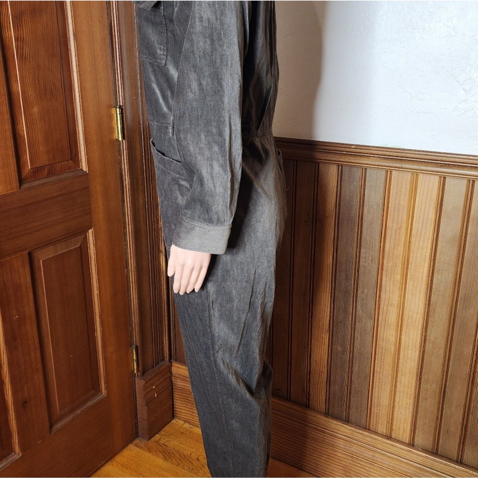 Quaker Marine Supply Quaker Marine Supply Velvet Herringbone Coveralls Size M Size 32" / US 10 / IT 46 - 4 Thumbnail